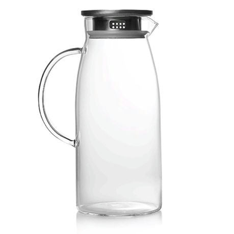 Glass Pitcher with Lid 1.6L